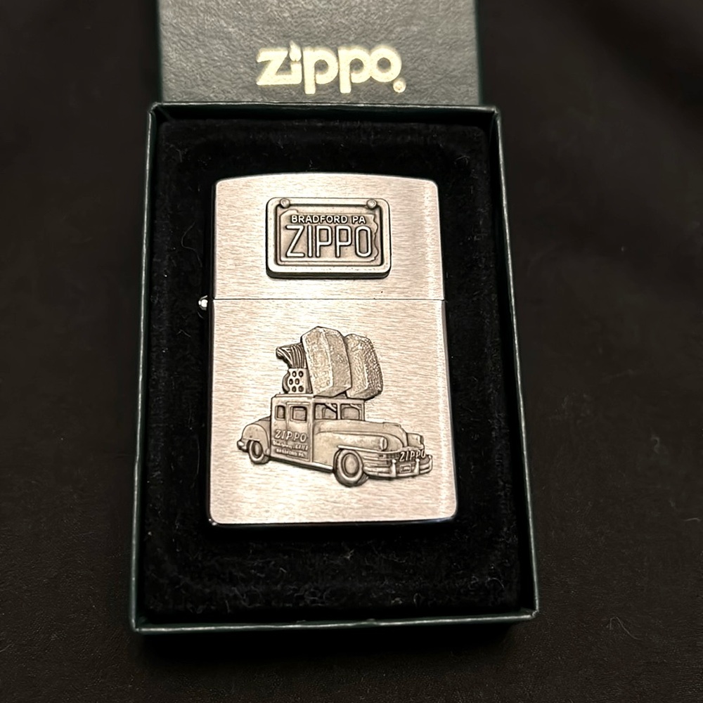 RARE - 1998 Zippo 50 Year Commemorative 1947 Parade Car Lighter.